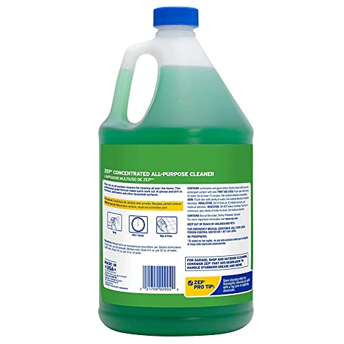 Zep All-Purpose Cleaner and Degreaser 128 Ounce ZU0567128 (Pack of 2) Cleans Almost Any Surface