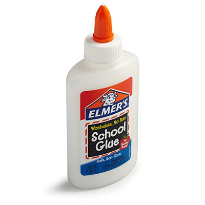 Elmers Liquid School Glue, Slime Glue & Craft Glue | Washable, 4 Ounces Each, Great for Making Slime, 12 Count