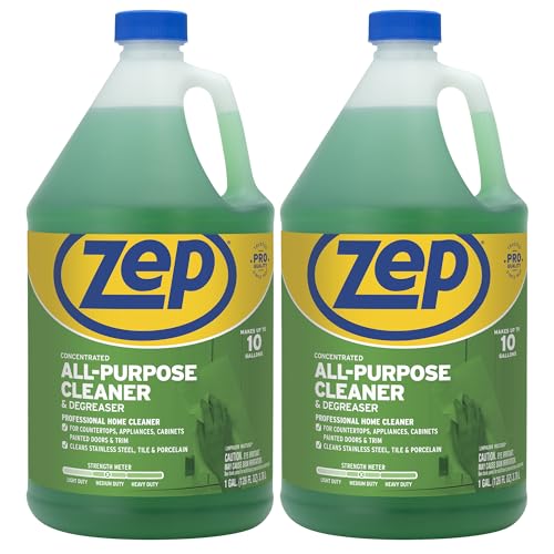 Zep All-Purpose Cleaner and Degreaser 128 Ounce ZU0567128 (Pack of 2) Cleans Almost Any Surface