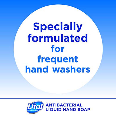 Dial Professional Gold Antibacterial Liquid Hand Soap, 1 Gallon Refill Bottle