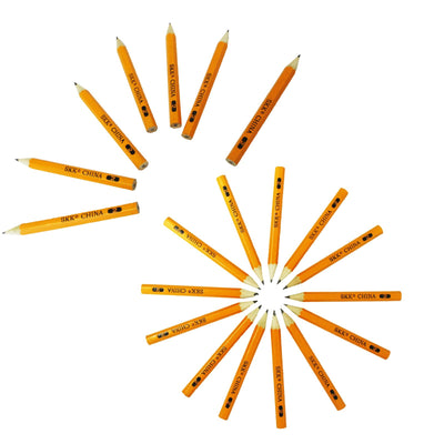 SKKSTATIONERY 200 Count Pre-sharpened #2 Pencils, 2 HB Lead Bulk Box Pencil, Pencils No. 2, Yellow Pencils with Erasers, number 2 pencils for classroom office Supplies, Writing, Drawing and Sketching