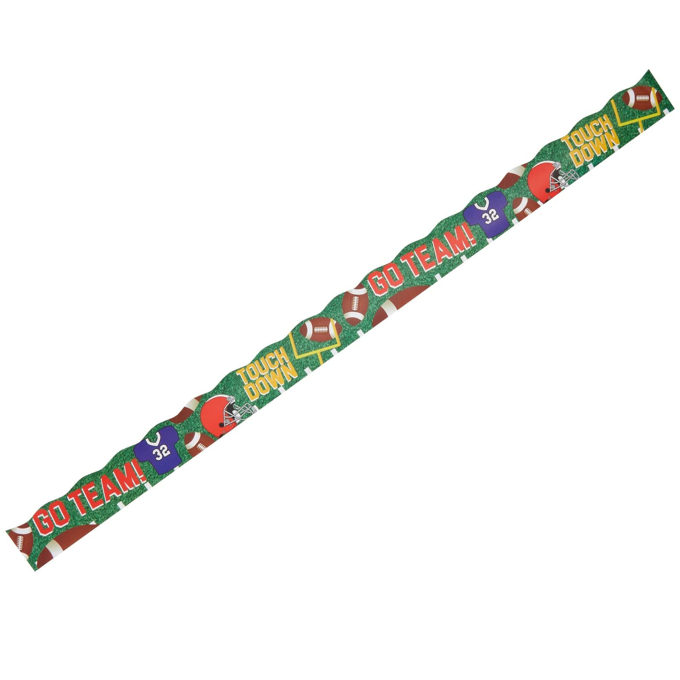 Juvale 234 Feet of Scalloped Bulletin Board Borders in 6 Rolls - Trim for Classroom Whiteboard, Chalkboard, School Decor, 6 Assorted Cute Designs for Teacher Supplies (78 Pieces)