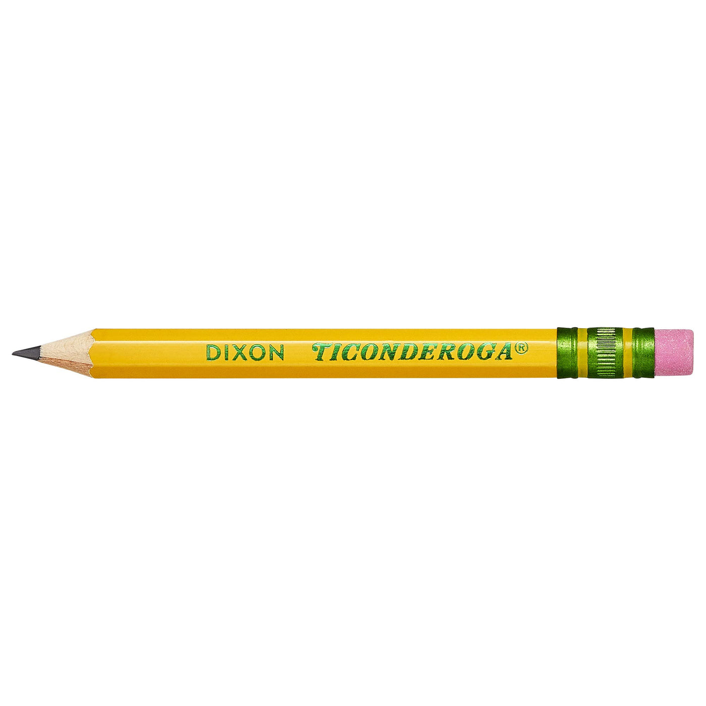 Ticonderoga Wood-Cased Pencils, Pre-Sharpened, #2 HB Soft, Yellow, 30 Count
