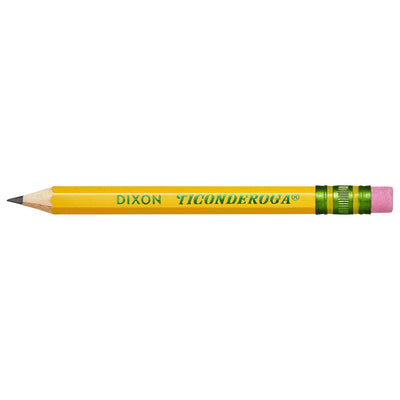 Ticonderoga Wood-Cased Pencils, Pre-Sharpened, #2 HB Soft, Yellow, 30 Count