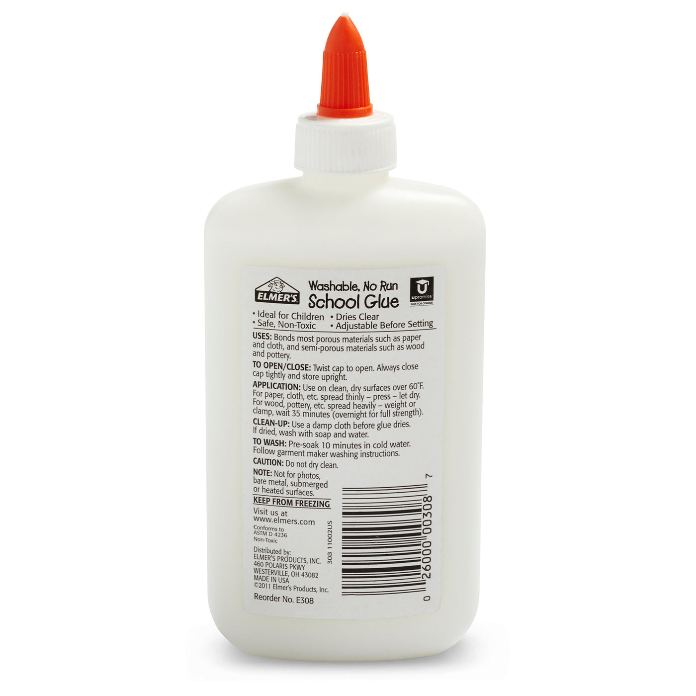 Elmers Liquid School Glue, Slime Glue & Craft Glue | Washable, 4 Ounces Each, Great for Making Slime, 12 Count