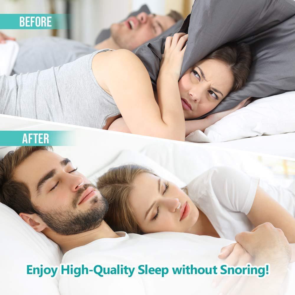 Silicone Magnetic Anti Snore Stop Snoring Nose Clip Sleep Tray Sleeping Aid Apnea Guard Night Device with Case Anti Ronco 1/4PCS - SECURE DISTRIBUTORS