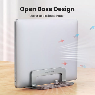 UGREEN Vertical Laptop Stand Holder For MacBook Air Pro Aluminum Foldable Notebook Stand Laptop Support MacBook Pro Tablet Stand - SECURE DISTRIBUTORS