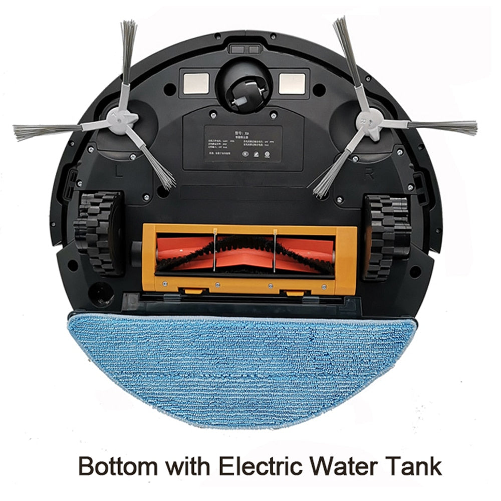 ABIR X6 Robot Vacuum Cleaner, Visual Navigation,APP Virtual Barrier,6000PA Suction,Smart Home Mop,Floor Carpet Washing Appliance - SECURE DISTRIBUTORS