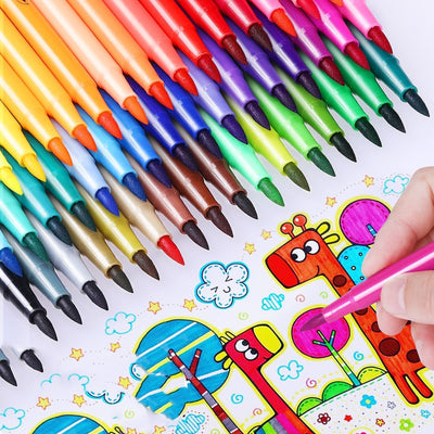 Children Painting 36/24/18/12 Non-toxic water color pencil Washable Watercolor Pen Mark Painting for kids drawing Art Supplies - SECURE DISTRIBUTORS