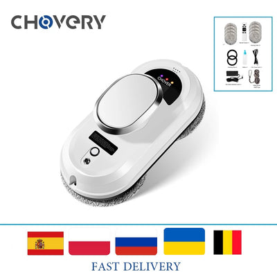 CHOVERY Robot vacuum cleaner window cleaning robot window cleaner electric glass limpiacristales remote control - SECURE DISTRIBUTORS