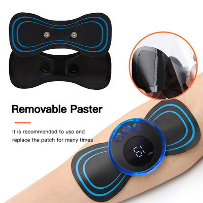 Neck Rechargeable Massager Electric Neck Massage EMS Cervical Vertebra Massage Patch for Muscle Pain Relief,Support Dropshipping - SECURE DISTRIBUTORS