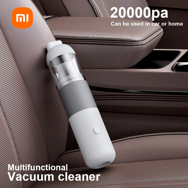 Xiaomi New Car Vacuum Cleaner Portable Mini Handheld Vacuum Cleaner Smart Home Car Dual-purpose Mi Wireless 20000PA Dust Catcher - SECURE DISTRIBUTORS