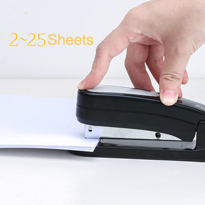 360 rotatable Heavy Duty Stapler Use 24/6 Staples Effortless Long Stapler School Paper Staplers Office Bookbinding Supplies - SECURE DISTRIBUTORS