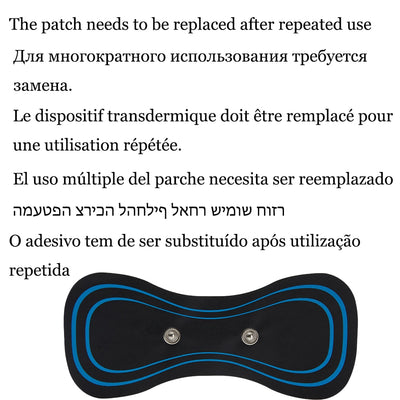 Neck Rechargeable Massager Electric Neck Massage EMS Cervical Vertebra Massage Patch for Muscle Pain Relief,Support Dropshipping - SECURE DISTRIBUTORS