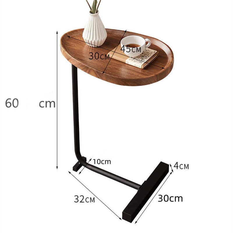 Nordic Side Table Modern Living Room Home Sofa Side Table Hotel Homestay Bedside Side Table Iron Assemble Furniture For Office - SECURE DISTRIBUTORS