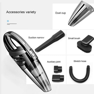 Handheld Vacuum Cordless Powerful Cyclone Suction Portable Rechargeable Vacuum Cleaner 6053 Quick Charge for  Home Pet Hair - SECURE DISTRIBUTORS