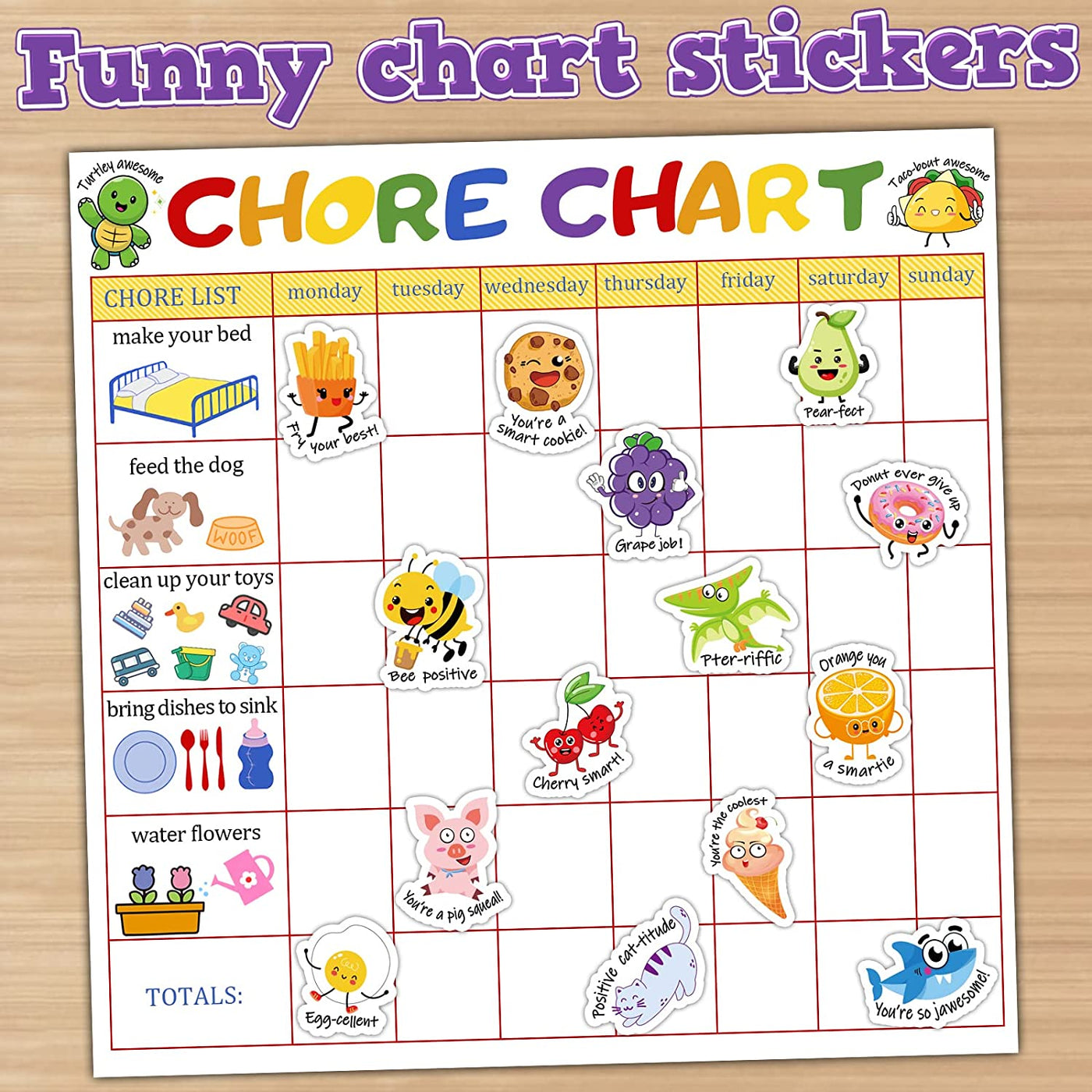 600PCS Punny Teacher Stickers for Students, Funny Teacher Reward Stickers for Kids Classroom Supplies Motivational Potty Training Stickers Cute Animal Incentives Stickers for Kids Toddlers School Home