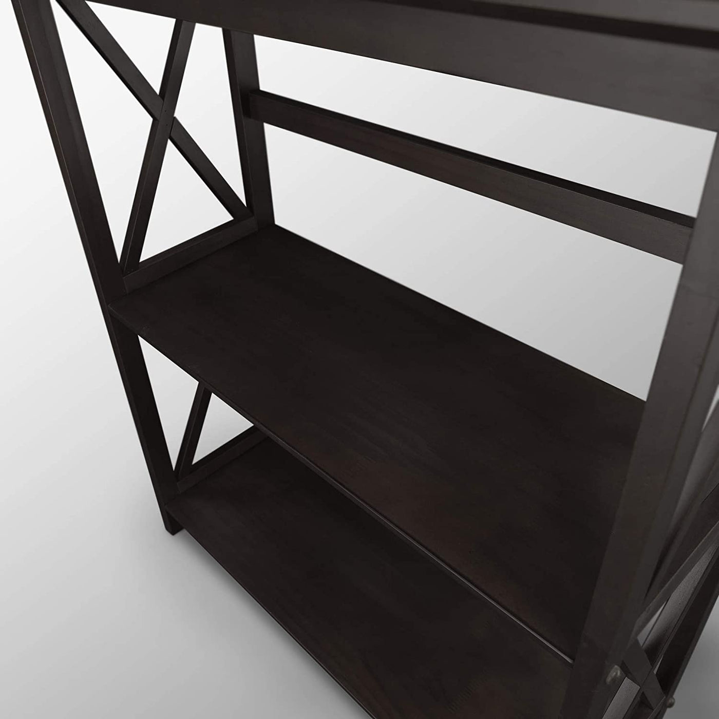 Montego 3-Shelf Bookcase, Black (New)