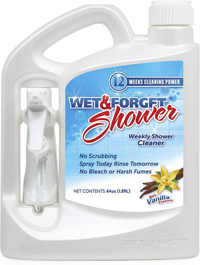 Shower Cleaner Weekly Application Requires No Scrubbing, Bleach-Free Formula, 64 Ounce (Pack of 1)