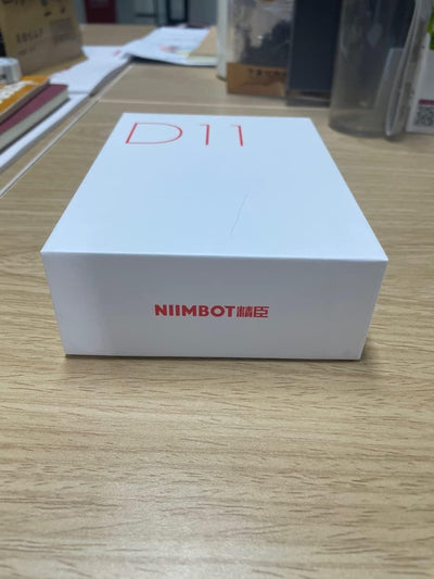 Label Maker Machine D11 Label Printer Tape Included Portable Wireless Connection Multiple Templates Available for Phone Easy to Use Office Home Organization USB Rechargeable