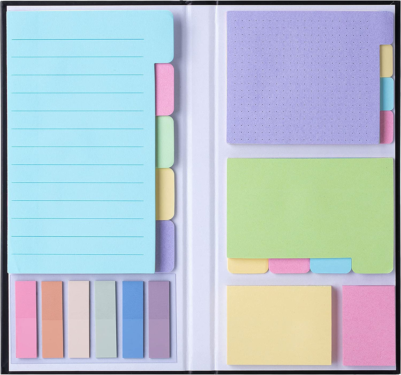 - Sticky Note Set, 410 Pack, Pastel Colors, Sticky Notes Tabs, Divider Sticky Notes, Office Supplies, Planner Sticky Note Dividers Tabs, Book Notes, Bible Sticky Notes