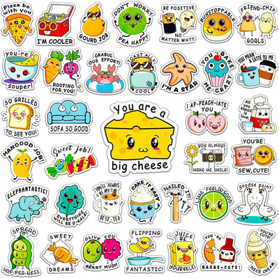 600PCS Funny Punny Reward Stickers for Kids Motivational Stickers Inspiration Positive Accents Teacher Supplies Stickers for Classroom Cute Cartoon Incentive Labels School Stickers for Students Chart