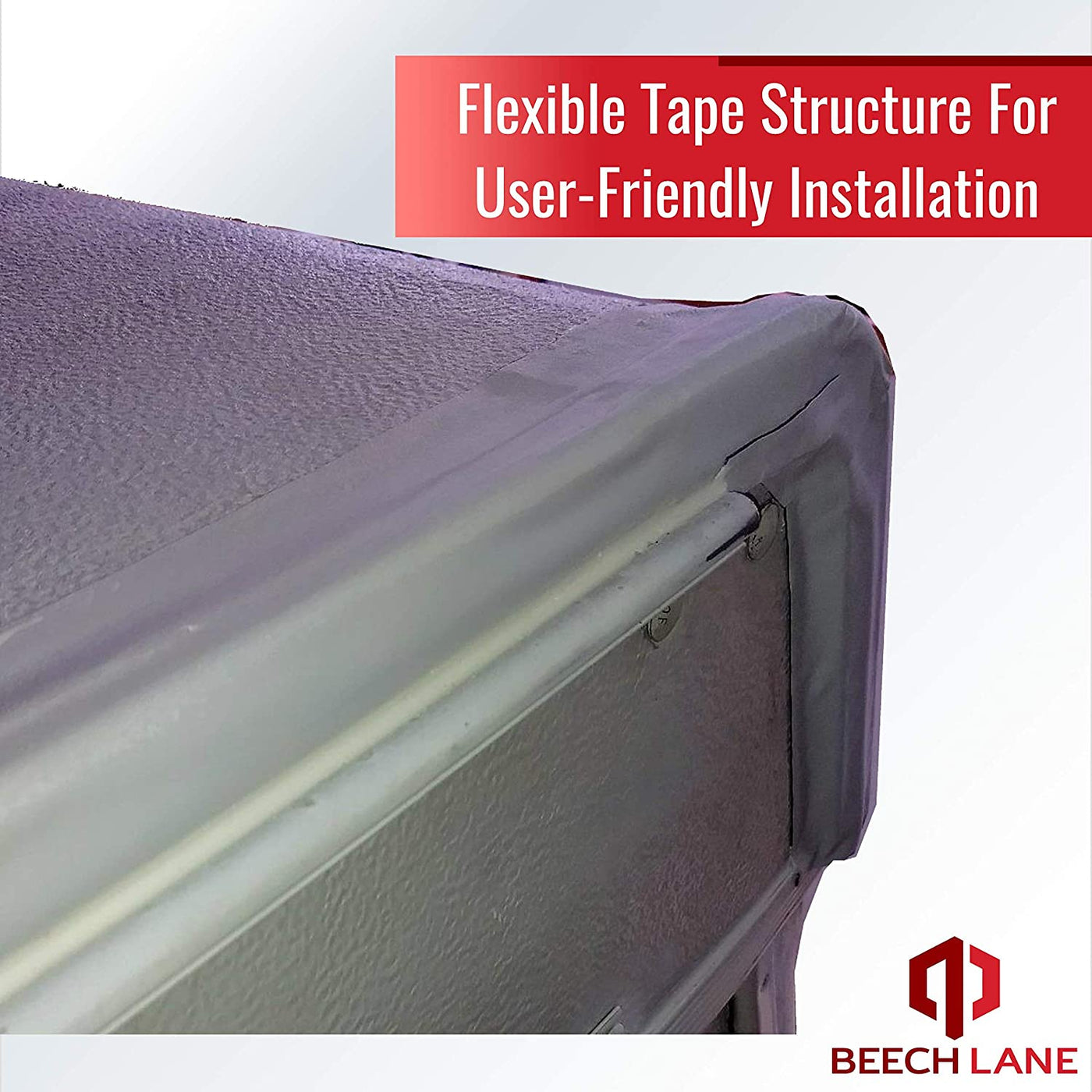 RV Roof and Leak Permanent Repair Tape 4" X 50', Permanently Stops Camper Roof Leaks, UV and Weatherproof Sealant