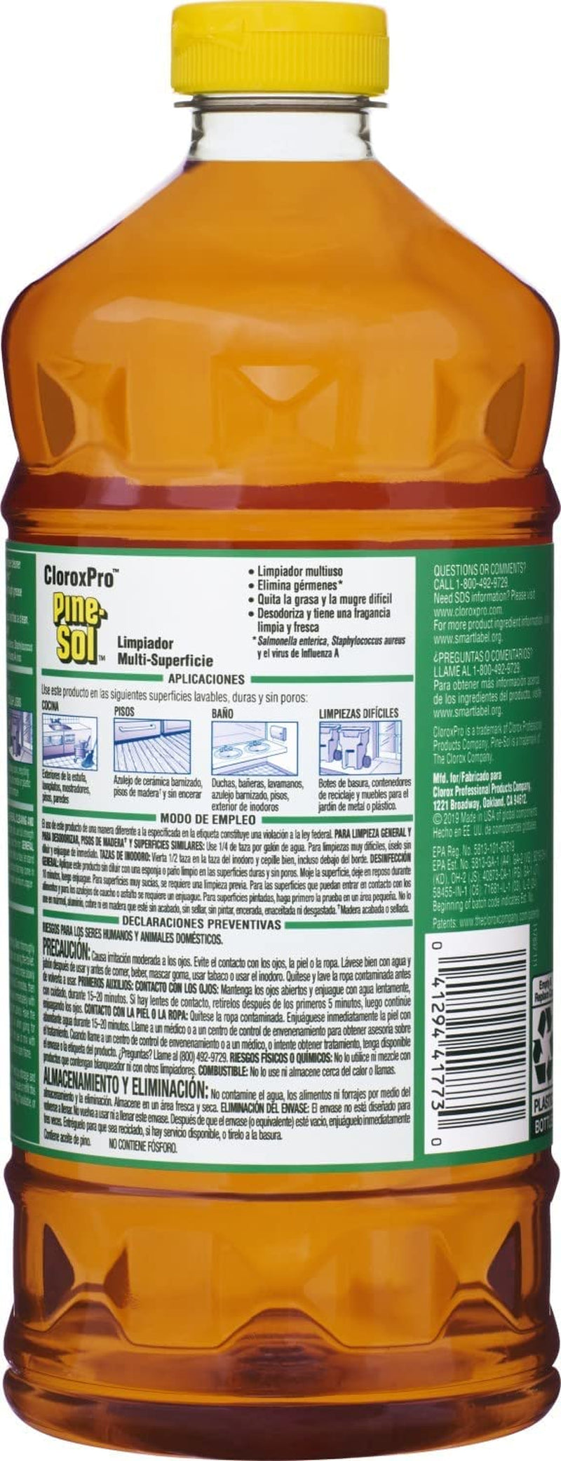 Pine-Sol  Multi-Surface Cleaner, Original Pine, 60 Ounces (41773) (Package May Vary)