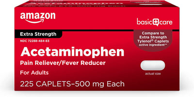 Extra Strength Pain Relief, Acetaminophen Caplets, 500 Mg, 225 Count