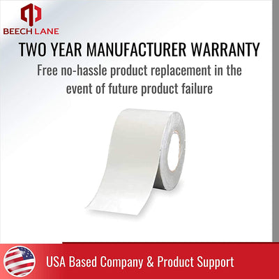 RV Roof and Leak Permanent Repair Tape 4" X 50', Permanently Stops Camper Roof Leaks, UV and Weatherproof Sealant