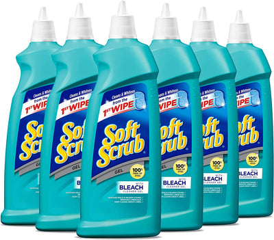 Gel with Bleach Cleaner, 28.6 Ounces (Pack of 6)